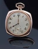 C.1931 Ultra rare Rolex Oyster 47mm Open face Pocket watch in 9KPG