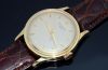 C.1963 Patek Philippe Geneve, rare 35mm "Calatrava" Ref.570 manual winding with sweep center seconds Cal.27SC in 18KYG