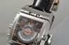 De Grisogono, "Instumento Doppio" Limited Edition of 350pcs automatic Big-date Chronograph double faces in steel 