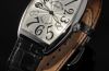 Franck Muller, "Cintree Curvex, Triple Eight" Ref.2852SC auto Limited Edition of 38pcs with engraved movt. in Steel