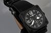 Bell & Ross, 46mm "Aviation BR01-94" auto/date Chronograph in Black Carbon Steel