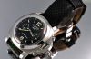 Panerai 44mm Pam212 "1950 Luminor Flyback Chronograph" Chronometer automatic watch no 001 of 800 in Steel