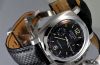 Panerai 44mm Pam212 "1950 Luminor Flyback Chronograph" Chronometer automatic watch no 001 of 800 in Steel