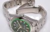 Rolex 40mm Oyster Perpetual "Milgauss" Green Glass chronometer Ref.116400GV "V" in Steel