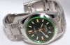 Rolex 40mm Oyster Perpetual "Milgauss" Green Glass chronometer Ref.116400GV "V" in Steel