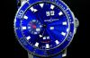 Ulysse Nardin, 43mm "Marine Aqua Perpetual" Chronometer Ref.333-77 Limited Edition of 500pcs in Steel with blue enamelled dial