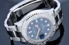 Rolex Gents 40mm Oyster Perpetual Date "Yacht-Master 40 Blue dial" Chronometer Ref.116622 automatic date in Platinum & Steel