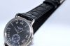 Patek Philippe, 33mm Ref.5022G "Calatrava" with rare Black guilloché Hobnail dial small seconds & stepped bezel in 18KWG
