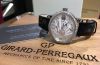 Girard Perregaux Lady's 38mm Cat's Eye Automatic Power Reserve Date Ref. 80486D11A161-CK6A in Steel with diamonds bezel