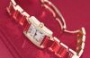 Cartier Lady's "Tank Francaise" Ref.WE10456H in 18KPG with diamonds