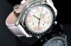 2006 Omega 39mm Speedmaster Ref.38347434 automatic Chronograph with Mother of Pearl dial in Steel. B&P