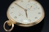 Cyma C.1950s 41mm Cymaflex open face manual winding pocket watch in 18K Pink Gold