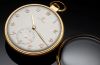 Cyma C.1950s 41mm Cymaflex open face manual winding pocket watch in 18K Pink Gold