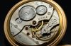 Cyma C.1950s 41mm Cymaflex open face manual winding pocket watch in 18K Pink Gold