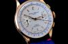 C.1950s Baume & Mercier 38mm Ref.97 Anti-magnetic manual winding Chronograph in 18KPG with orig boxes