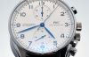 IWC, 41mm "Portuguese Chronograph" Ref.3714-46 automatic in Steel