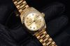 2009 Rolex Oyster Perpetual 26mm Lady's "Datejust" Chronometer Ref.179178 in 18KYG with luxury Diamonds dial B&P