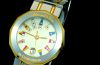 Corum 27mm lady's Admiral's Cup with date in 18KYG & Steel