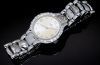 Ebel Beluga lady's watch in Steel with diamonds