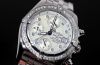 Breitling, 40mm "Chrono Cockpit" Chronograph Ref.A13357 auto/date in Steel with Diamonds & Pearl
