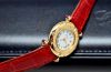 Chopard, 23mm lady's in 18KYG Ref.13/6079 with diamonds & rubies