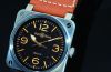 Bell & Ross, 42mm Aviation BR03-92-ST-G-HE/SCA Golden Heritage auto/date in Steel