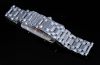Cartier, lady's "Tank Américaine" quartz Ref.WB710009 in 18KWG with Diamonds