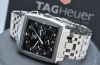 Tag Heuer 38mm "Monaco CW2111-0" automatic date Chronograph in Steel