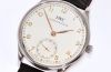 IWC, 44mm "Portuguese Hand Wound" Ref.5454-08 glass back silvered dial in Steel
