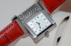 2001 Jaeger LeCoultre, lady's "Reverso Duetto" 266.8.44 manual winding dual face in Steel with diamonds