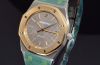 C.1990s Audemars Piguet, 36mm "Royal Oak" automatic date Ref.14790SA Grey dial in 18KYG & Steel. Factory restored+cert