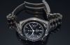 2008 Omega 39mm Speedmaster automatic Chronograph Ref.35395000 Black dial Sapphire crystal in Steel. Full set