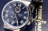 Ulysse Nardin, 45mm "Marine Chronometer" Ref.1183-122/43 auto/date with 60hrs power reserve indicator in Steel