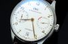 IWC, 42.3mm "Portugieser Automatic" 7-days power reserve Date Ref.5001-14 in Steel