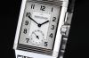 2012 Jaeger LeCoultre, Reverso Duoface Mark 2 Q2718110 1000hrs tested manual winding in Steel with bracelet