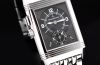 2012 Jaeger LeCoultre, Reverso Duoface Mark 2 Q2718110 1000hrs tested manual winding in Steel with bracelet