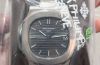 Patek Philippe, 40mm "Nautilus" Ref.5711G-001 automatic date in 18KWG & leather strap