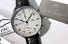 *NEW* IWC, 41mm Portuguese Chronograph 150yrs Jubilee Edition Ref.371602 automatic White dial 2000pcs in Steel