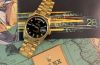 Rolex C.1985 36mm rare Oyster Perpetual President Day-date Chronometer Ref.18078 Bark finished in 18KYG with Rolex service