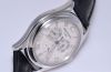2002 Patek Philippe, 37mm "Annual Calendar" automatic Ref.5035G glass back in 18KWG with Cert and Patek warranty