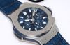 NEW Hublot, 44mm "Big Bang Steel Blue" Ref.301.SX7170.LR automatic date Chronograph in Steel