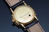 Blancpain, 34mm Villeret Quantieme 6595 full Calendar with moonphase automatic in 18KYG with diamonds & Pearl dial
