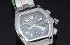 2010 Cartier, 40mm W62020X6 "Roadster XL" Chronograph automatic date Black dial in Steel. Svc'd
