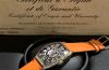 2009 Frank Muller, 32x45mm "Cintree Curvex Relief" auto/date Ref.5850SC Limited Edition 225pcs in Steel. B&P