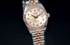 2013 Rolex 31mm Oyster Perpetual "Datejust" Chronometer Ref.178271 in 18K Everose gold & Steel with factory Diamonds dial. B&P
