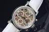 2008 Chronoswiss 38mm "Opus" CH7523 Skeletonised auto date Chronograph in Steel. Full set