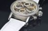 2008 Chronoswiss 38mm "Opus" CH7523 Skeletonised auto date Chronograph in Steel. Full set