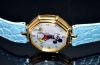 C.1990s Gérald Genta 34mm "Success" Mickey Mouse Ref.G3185.7 automatic Pearl dial in 18KYG. B&P