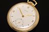 C.1935 Longines 44mm Open face manual winding pocket watch with small seconds in 14KYG