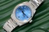 Rolex 31mm Oyster Perpetual Chronometer Blue "Explorer dial" Ref.177200 in Steel